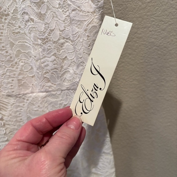 NWT Eliza J Lace Sheath Dress in Ivory, size 6, Wedding, Event, Church, Easter - Picture 5 of 14